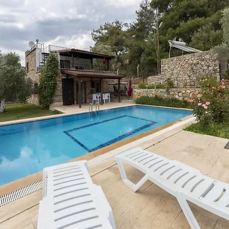 Villa Splendid Surrounded By Nature Near Milas-bodrum Airport Gulluk